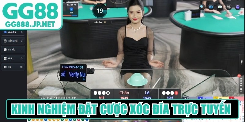 Kinh nghiệm đặt cược Xóc đĩa trực tuyến GG88 dễ thắng lớn